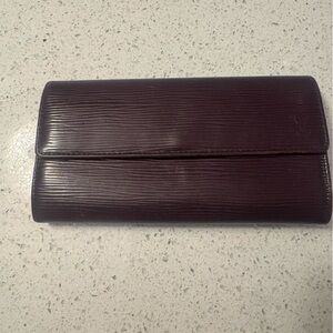 Louis Vuitton Dark Burgundy Wallet